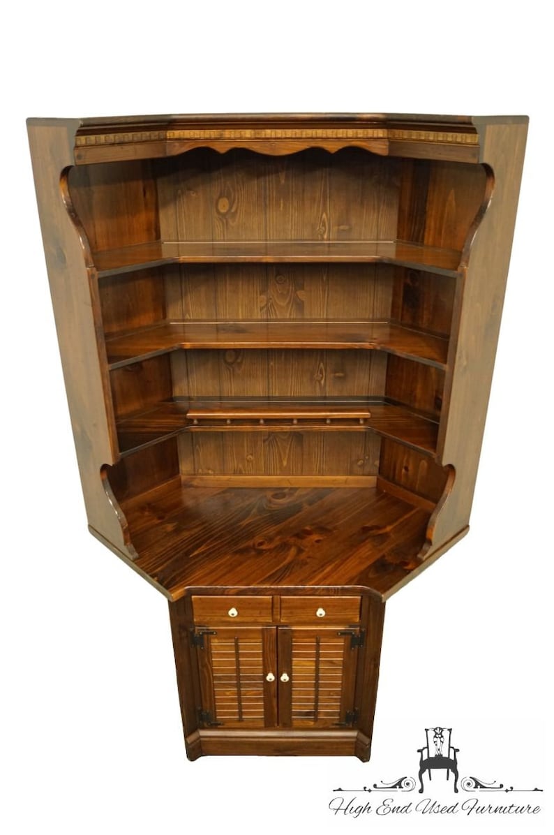 Bookcase Top 12 4001 12 4007 Ethan Allen Antiqued Pine Old Tavern