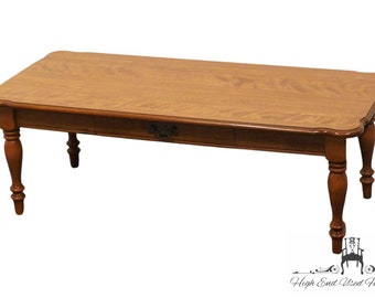 ETHAN ALLEN Heirloom Nutmeg Maple Colonial Early American 44" Accent Coffee Table 10-8440