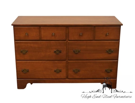 ETHAN ALLEN BAUMRITTER Heirloom Nutmeg Maple Colonial Early