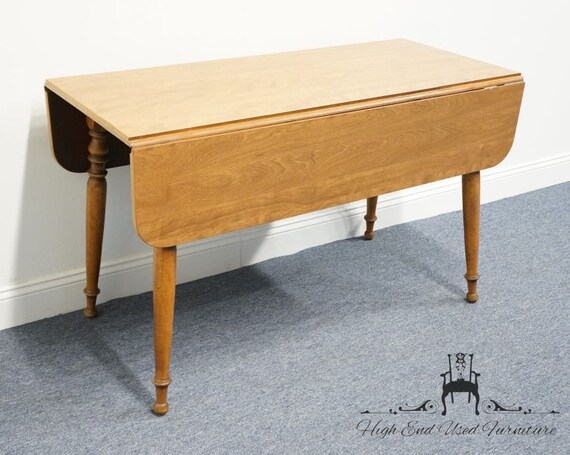 ETHAN ALLEN Heirloom Nutmeg Maple Colonial Early American 48
