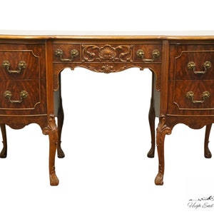 WINNEBAGO of Rockford, IL Bookmatched Mahogany French Provincial 50" Vanity / Dressing Table