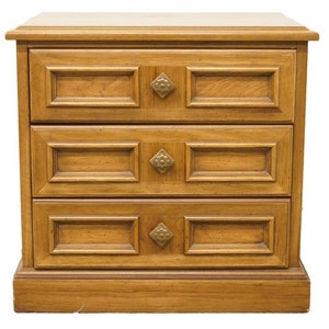 HIBRITEN Louis XVI French Style 30 Two Drawer Nightstand 784-205