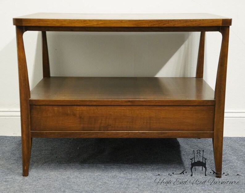 BROYHILL FURNITURE MCM Mid Century Modern 20 Accent End Etsy