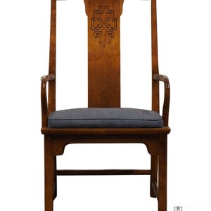 CENTURY FURNITURE Chin Hua Collection Asian Chinoiserie Splat Back Dining Arm Chair