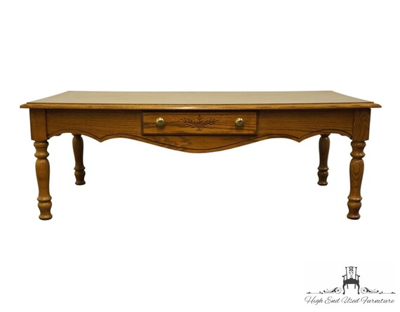BROYHILL FURNITURE Oak Country French 48 Accent Coffee Table Etsy UK