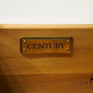 CENTURY FURNITURE Solid Cherry Traditional Style 44 Gentleman's Chest of Drawers image 7