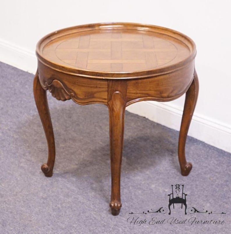 BAKER FURNITURE Solid Walnut Country French Provincial 26