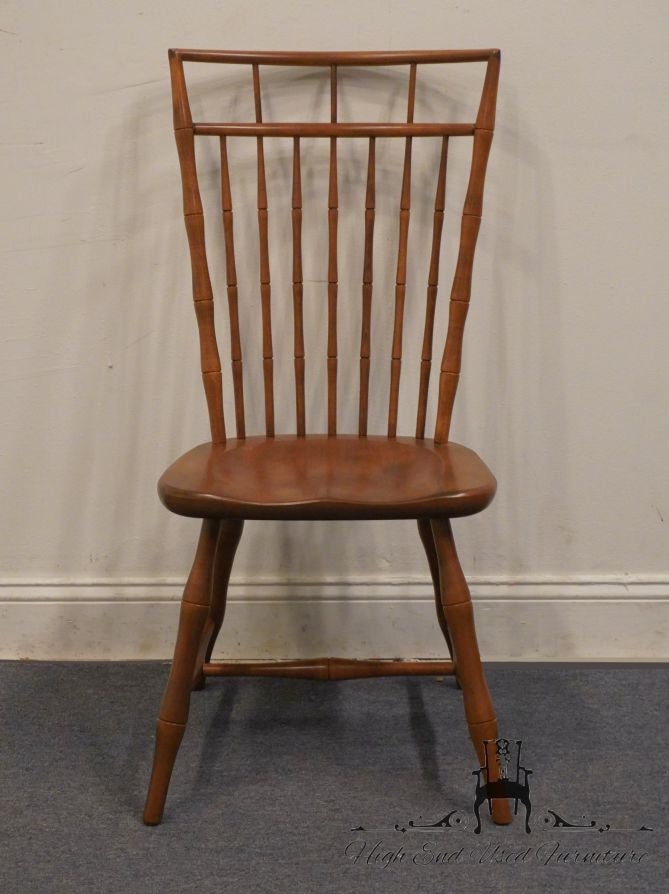 イーサンアレン　フラワーパターン　木製椅子 Ethan Allen Heirloom Farmhouse Chair Hand Decorated