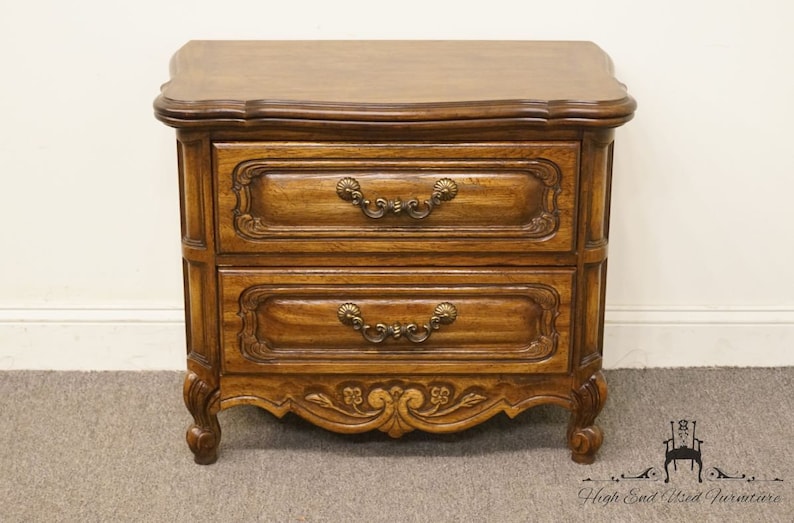 HIBRITEN Louis XVI French Style 30 Two Drawer Nightstand 784-205