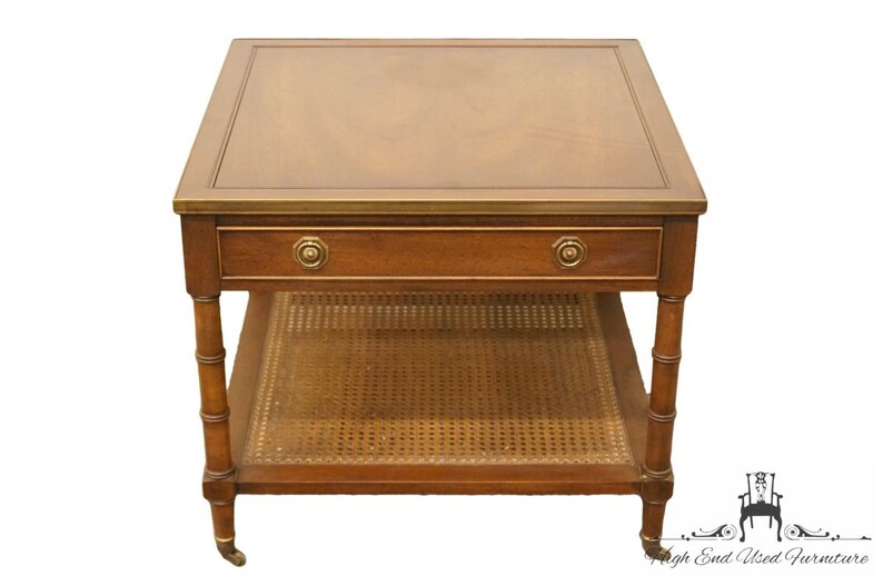 Hekman Furniture Italian Neoclassical 24 Square Accent End Table 327