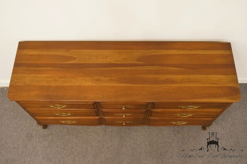 Willett Country Classic Collection French Country Style Solid Cherry Triple Dresser