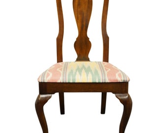DREXEL HERITAGE Solid Cherry Traditional Queen Anne Style Dining Side Chair