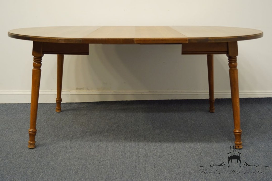 Tell City Colonial Style Maple 70 Dining Table 8163f Etsy