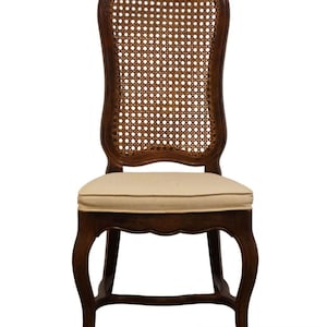 HIGH END Country French Provincial Cane Back Dining Side Chair