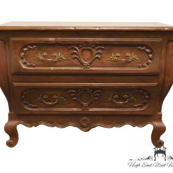 BAKER FURNITURE Collector's Choice Louis XV French Provincial 36" Bombe Chest 4056