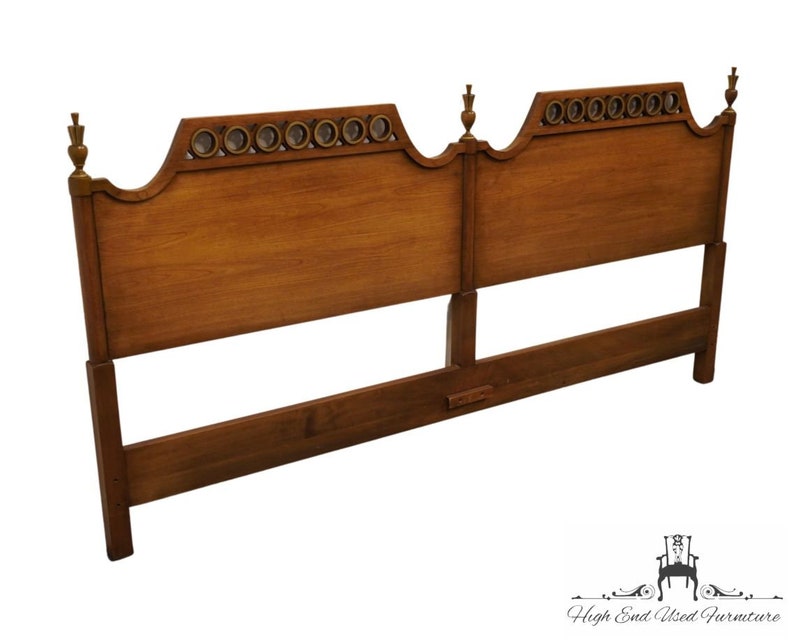 RWAY FURNITURE Italian Neoclassical Tuscan Style King Size Headboard image 2