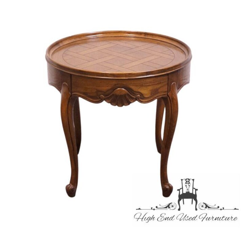BAKER FURNITURE Solid Walnut Country French Provincial 26