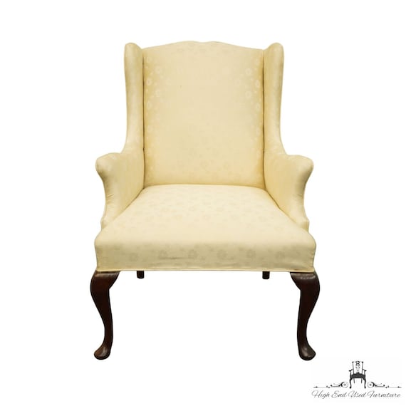 Hickory chair wingback deals