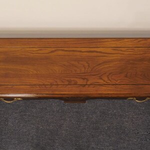 DAVIS CABINET Co. Solid Walnut Country French Style 60 Entry Console / Sofa Table image 5