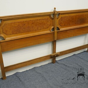 AMERICAN OF MARTINSVILLE Italian Neoclassical Tuscan Style Pecan King Size Headboard 3116-11 image 3