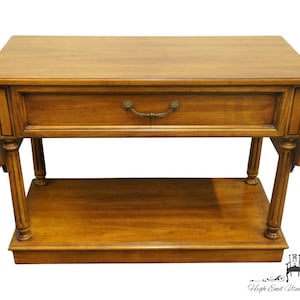 THOMASVILLE / HUNTLEY FURNITURE Delegate Collection Italian Neoclassical Tuscan Style 68&quot; Drop Leaf Server Buffet 5221-520