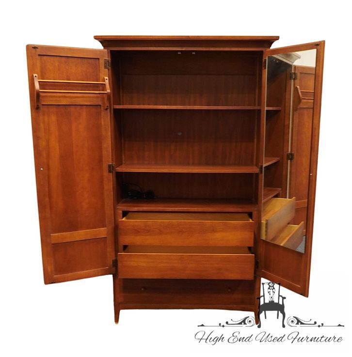 THOMASVILLE IMPRESSIONS Bridges Collection Early American Contemporary Style 44 Armoire 26911 331 Etsy