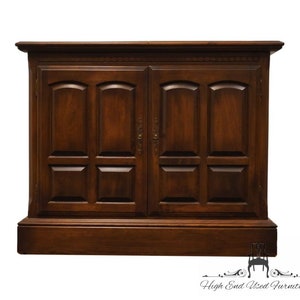 ETHAN ALLEN　アンティーク　クラシック　キャビネット　ビンテージ ETHAN ALLEN オーディオキャビネット 左右セット USA