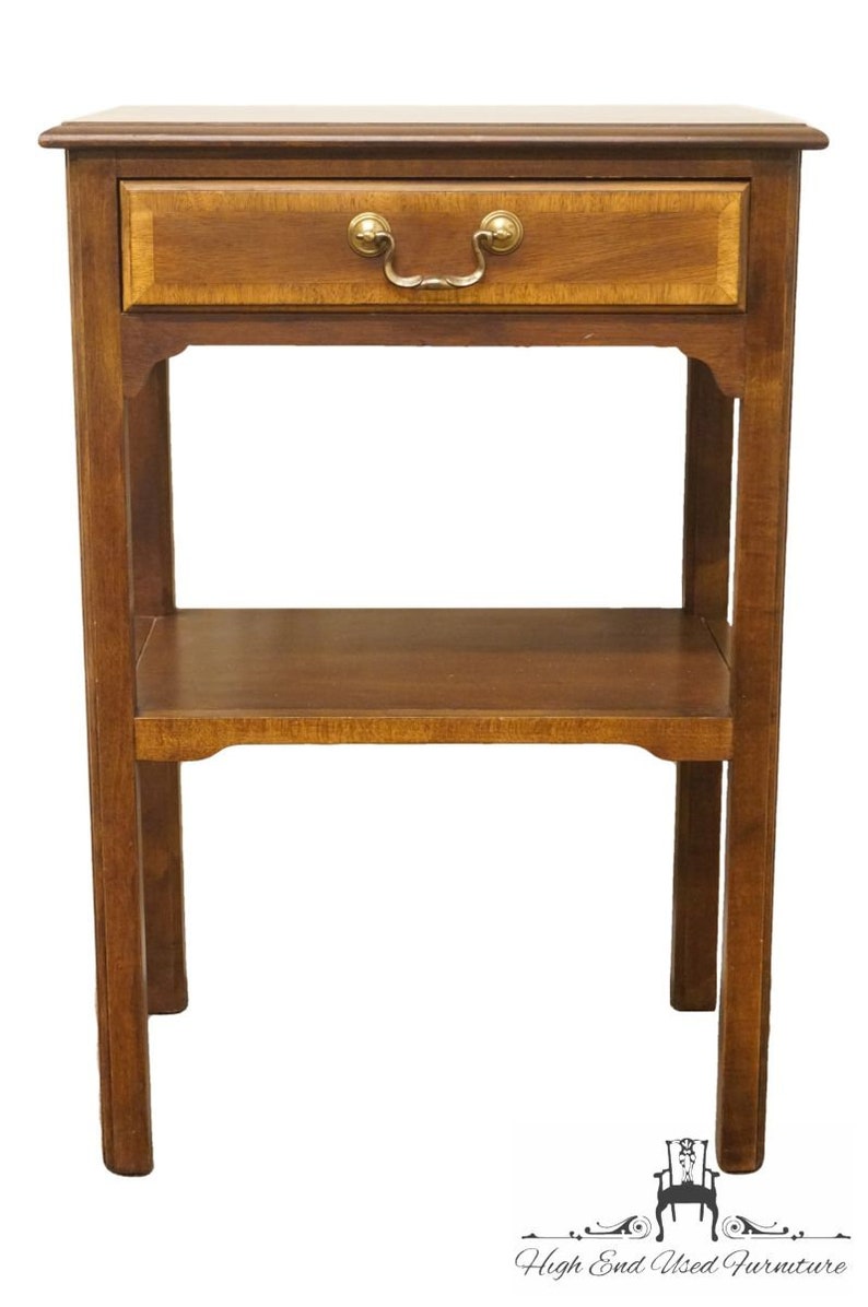 Sherrill Furniture Banded Mahogany Traditional Style 18 Etsy