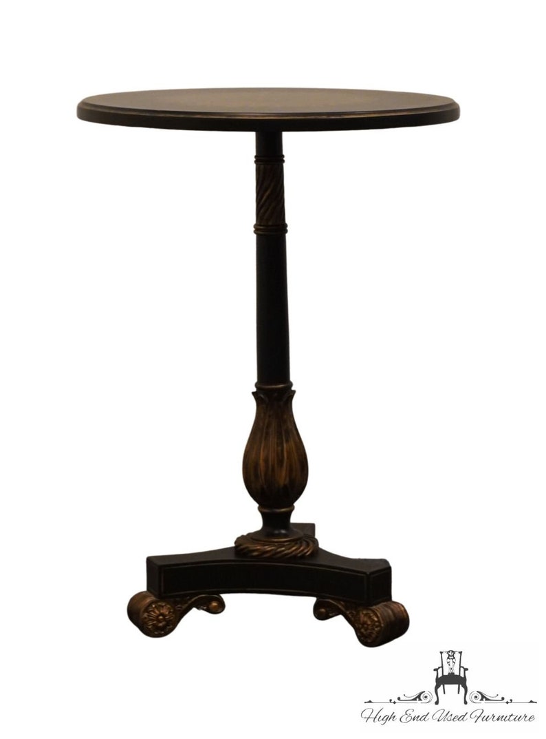 MAITLAND SMITH Handmade Contemporary Modern 21 Round Accent End / Lamp Table 3230-657 image 6