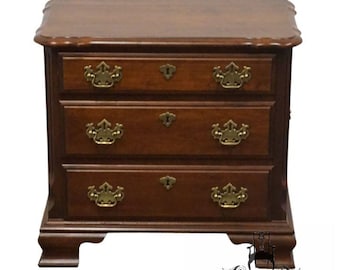 PENNSYLVANIA HOUSE Solid Cherry Traditional Style 24" Accent Chairside Chest End Table / Nightstand