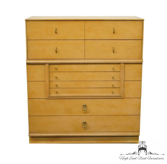 DIXIE FURNITURE Blonde 38 Mid Century Modern Chest of Drawers 2025