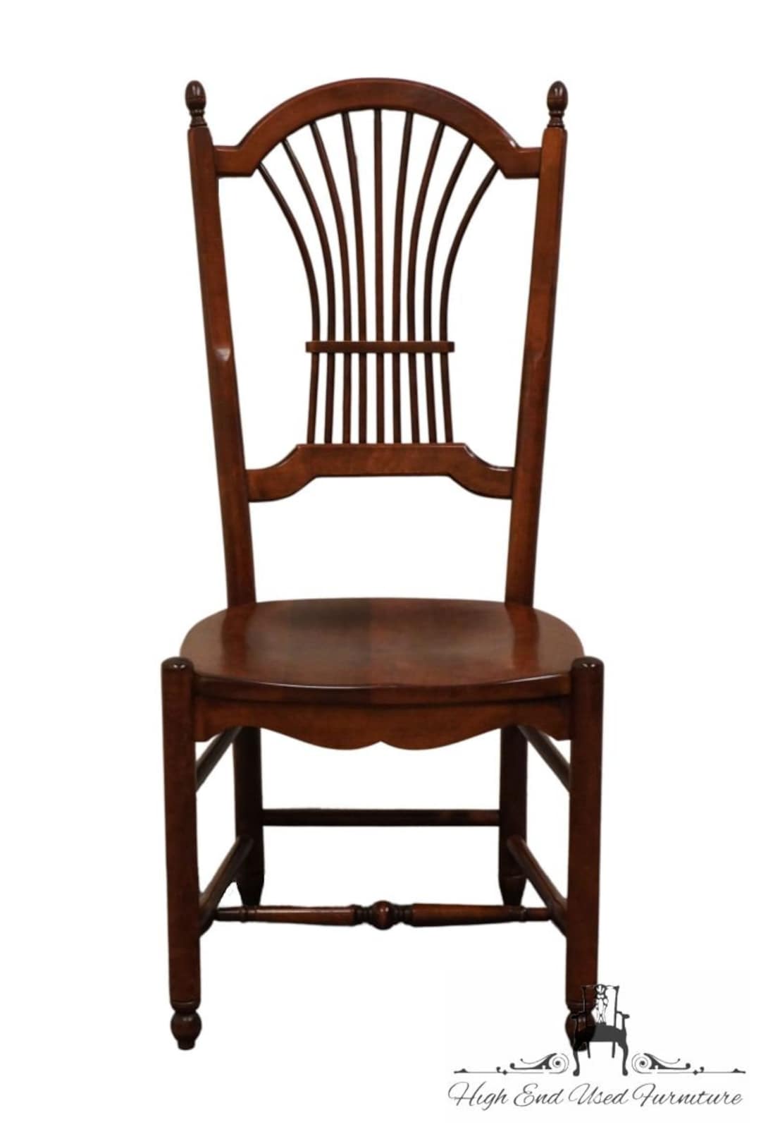 NICHOLS & STONE Solid Cherry Rustic Traditional Style Wheat / Sheaf