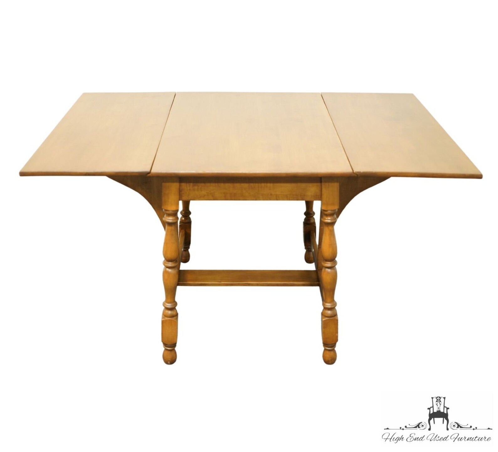 WILLETT FURNITURE Solid Maple Colonial Style 53 Drop Etsy