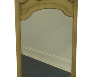DIXIE FURNITURE French Provincial Cream / Off White 27" Dresser / Wall Mirror