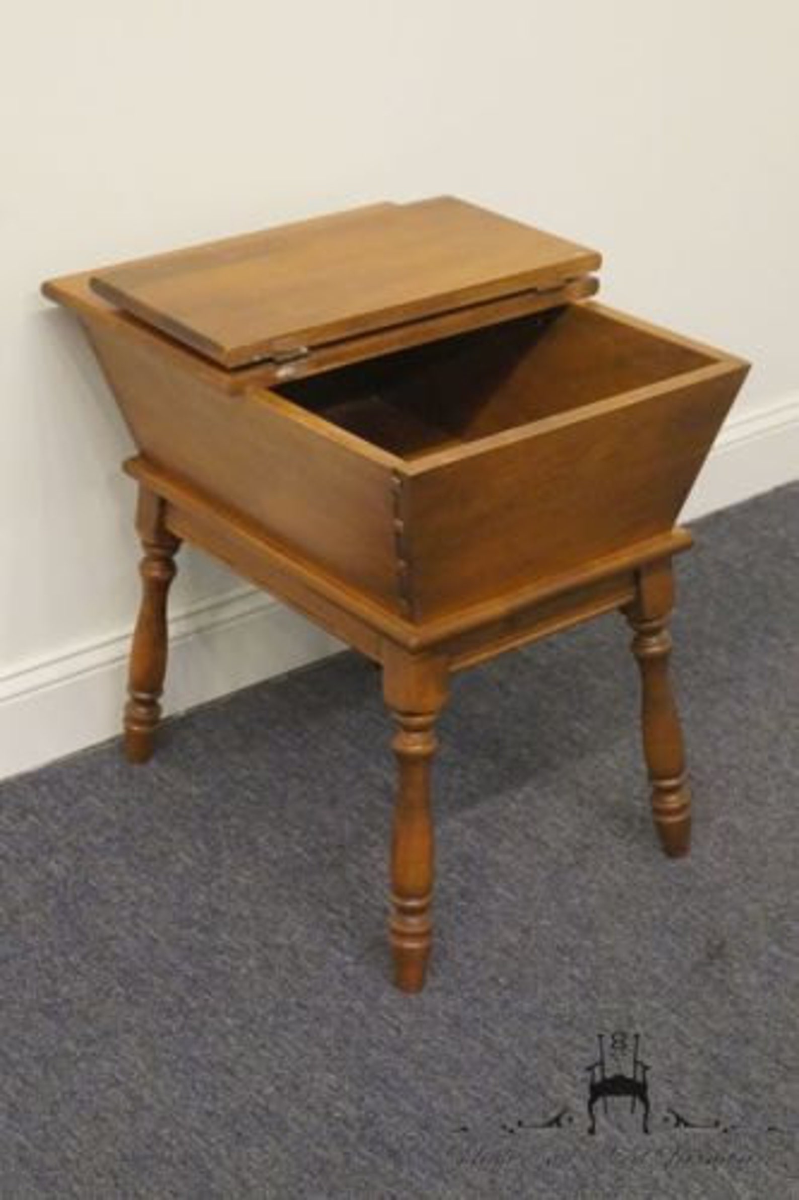 HEYWOOD WAKEFIELD Old Colony Maple Dough Box End Table Etsy