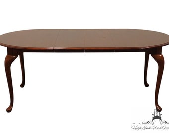 AMERICAN DREW Cherry Grove Traditional Queen Anne Style 78" Oval Dining Table 76-712