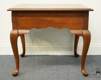 BROYHILL Lenoir House Cherry Traditional Style 22 Accent End Table