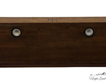 HENREDON FURNITURE Solid Walnut Campaign Style 45" Light Bridge 9104-09