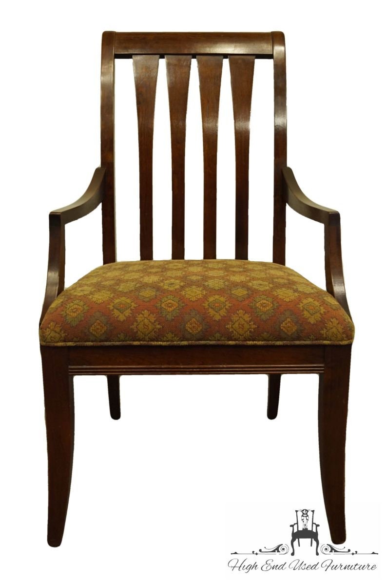 Ethan Allen Avenue Collection Mission Style Dining Arm Chair Etsy