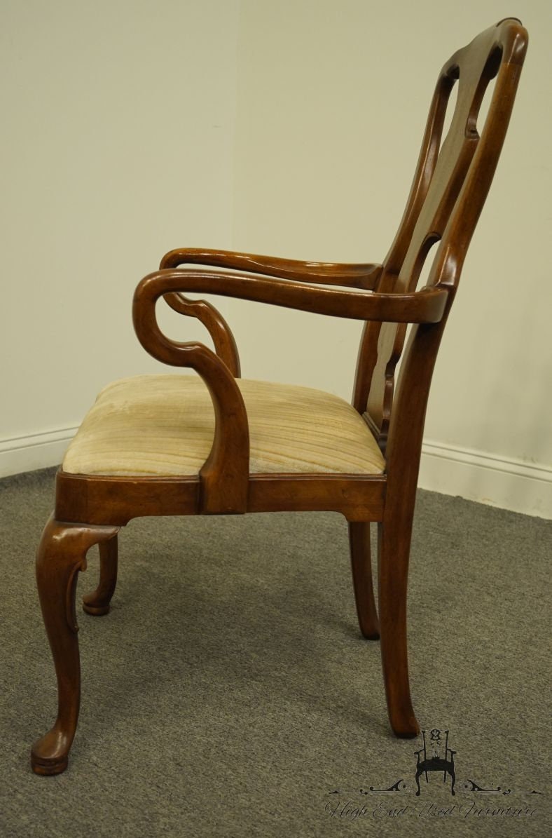 Henredon Furniture Nc Traditional Queen Anne Style Etsy