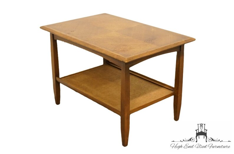 Bassett Furniture Mid Century Modern Tiered 20x30 Accent Etsy