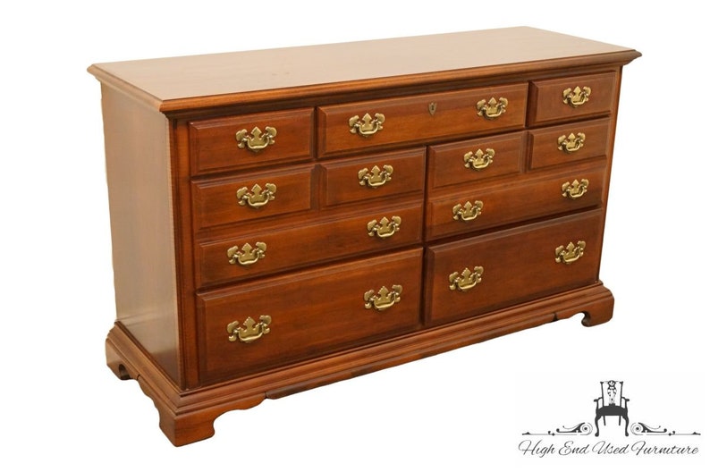 American Drew Cherry Grove Chippendale 56 Double Dresser Etsy