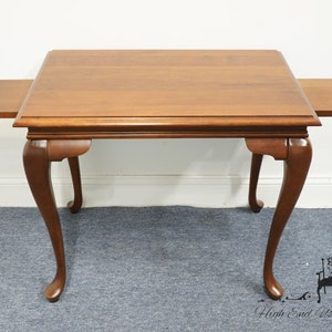 HIGH END Vintage Solid Cherry Traditional Style 28x18 Accent Tea Table 2220-10 image 4