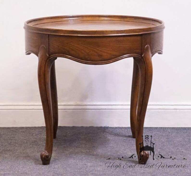 BAKER FURNITURE Solid Walnut Country French Provincial 26