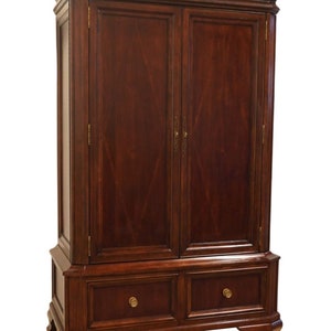 BERNHARDT FURNITURE Contemporary Traditional Martha Stewart Collection 55 Clothing Armoire 102-146B / 102-147B image 3