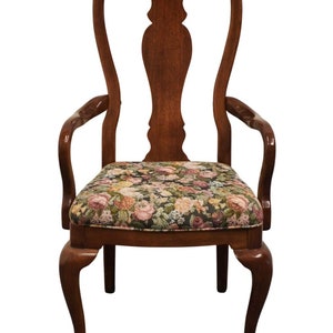 BERNHARDT FURNITURE Solid Cherry Traditional Style Dining Arm Chair