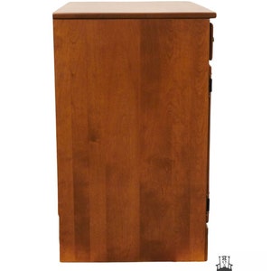 ETHAN ALLEN / BAUMRITTER Heirloom Nutmeg Maple Crp Custom Room Plan 30 Shutter Door Cabinet image 8