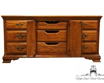 SUMTER CABINET Solid Oak Rustic Country Style 70