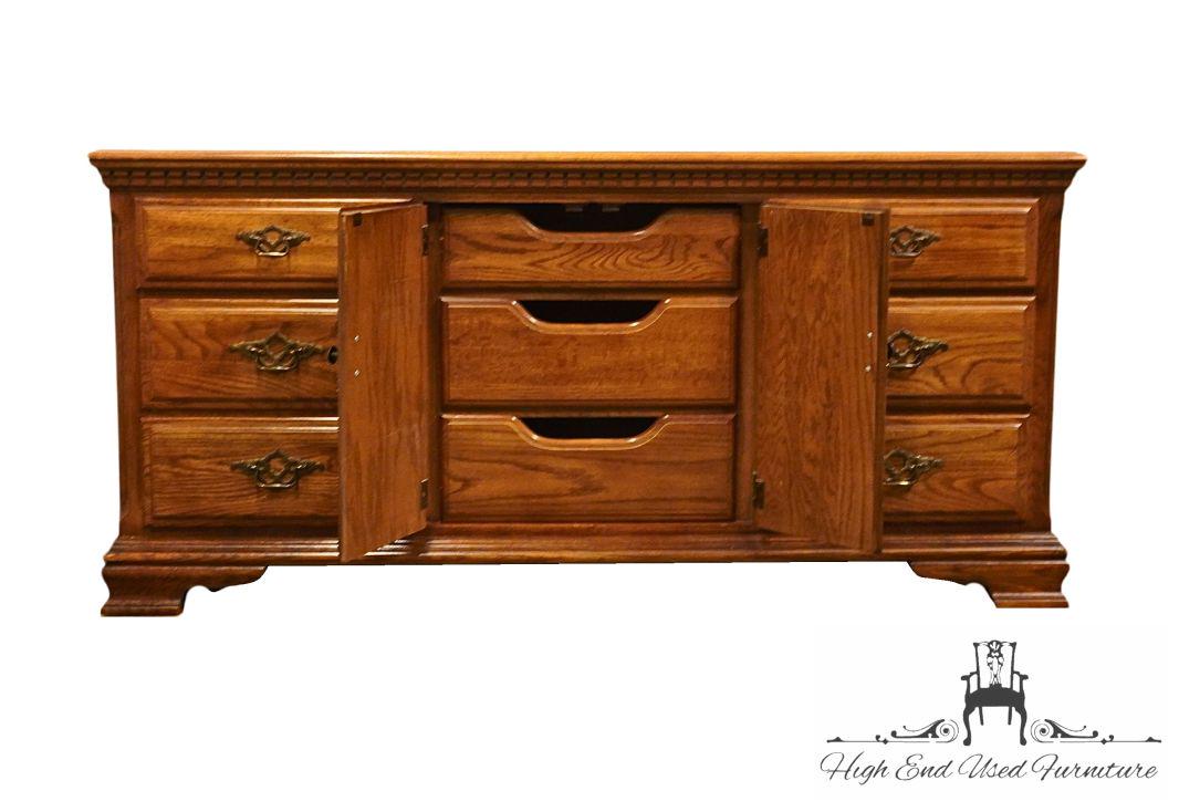 SUMTER CABINET Solid Oak Rustic Country Style 70
