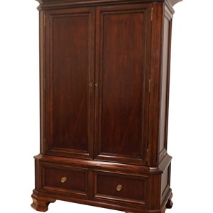 BERNHARDT FURNITURE Contemporary Traditional Martha Stewart Collection 55 Clothing Armoire 102-146B / 102-147B image 2